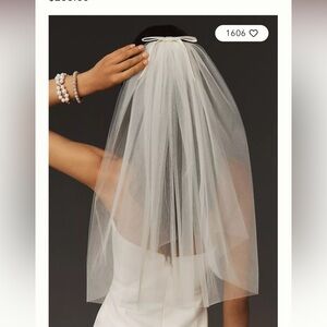 Anthropologie Twigs and Honey Bambi Veil